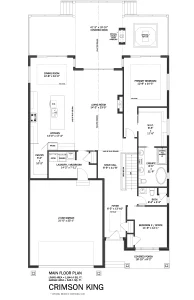 Crimson King Main Floor Plan