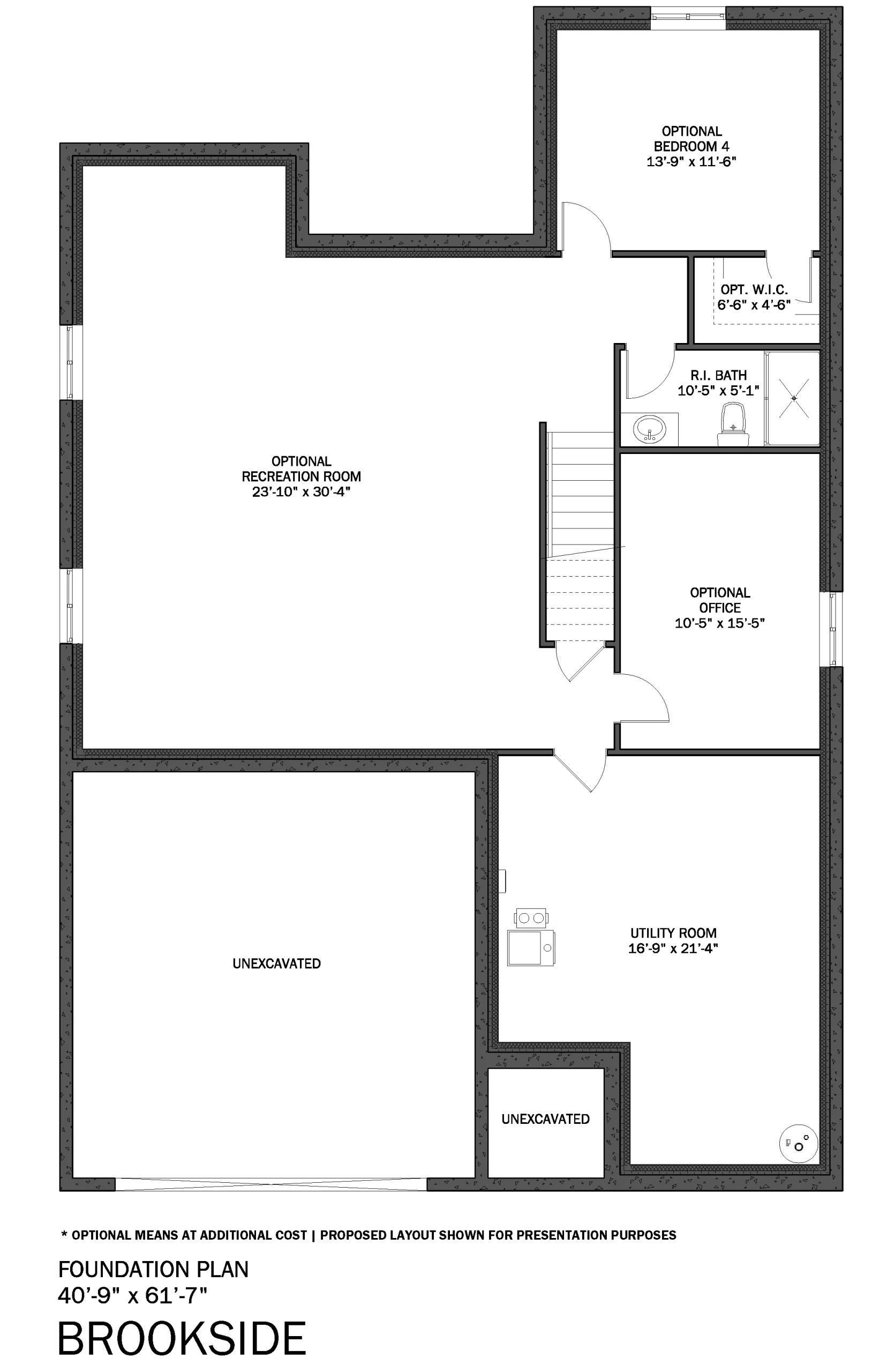 Brookside Basement Plan